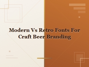 Crafting Brand Identity with Modern and Retro Fonts