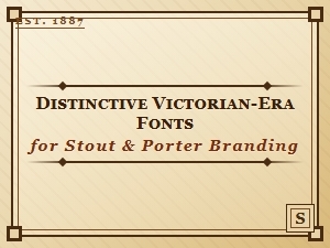 A Victorian Flourish for Stout and Porter Labels
